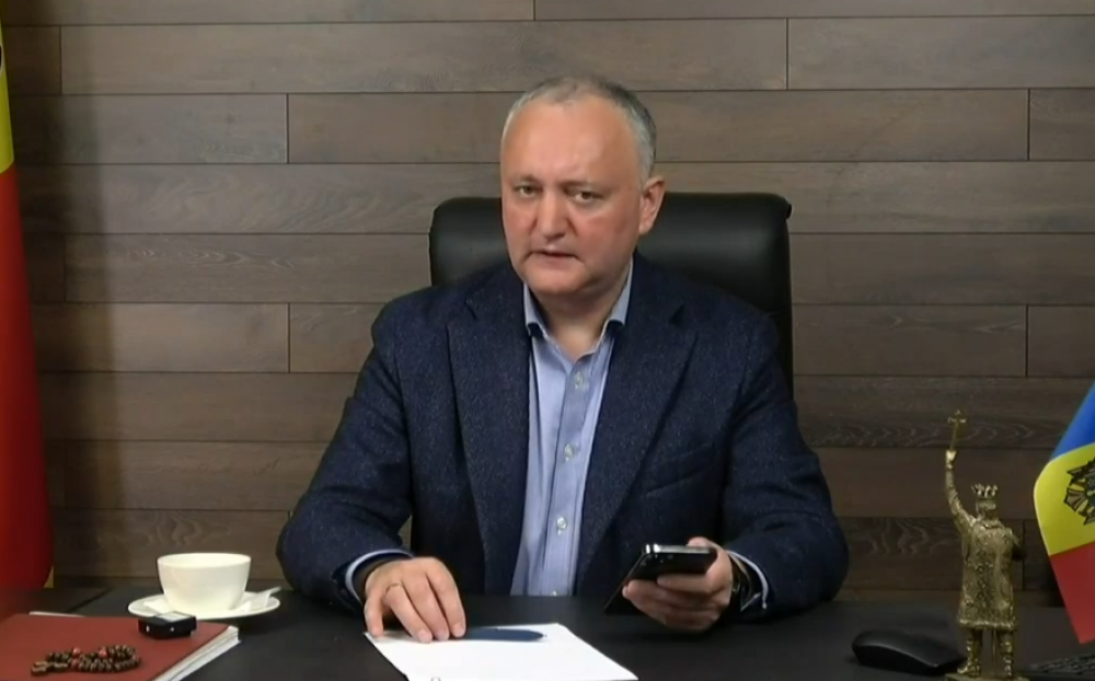 Dodon despre cetățenia română a lui Chicu: Își fac cetățenie nu pentru UNIRE, ci să-și rezolve chestii
